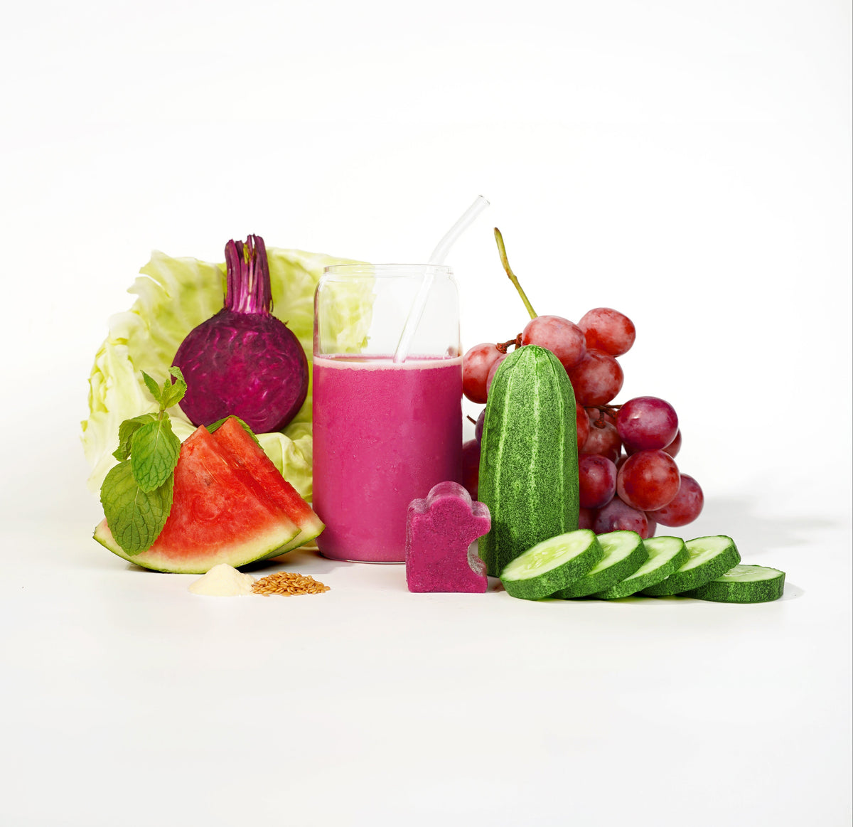 WATERMELON, GRAPES & MINT